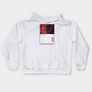 Lost In The Dream Tracklist Kids Hoodie